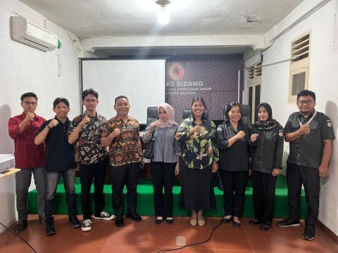 melaksanakan kegiatan diskusi meningkatkan pemahaman terkait penyelesaian sengketa proses pemilu