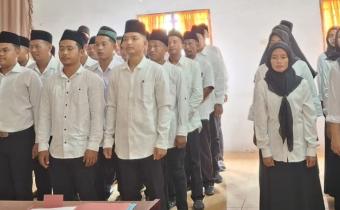 Pelantikan PTPS di Kabupaten Asahan