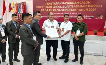 Penetapan Bupati&Wabup Terpilih Asahan 2024