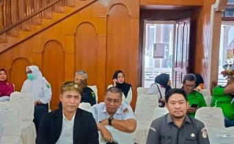 Ketua Bawaslu Asahan Paringgonan Siregar Menghadiri Rapat Paripurna DPRD Kabupaten Asahan