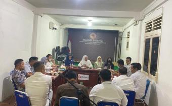 Bawaslu Kabupaten Asahan Gelar Rapat Peningkatan Kapasitas Sekretariat